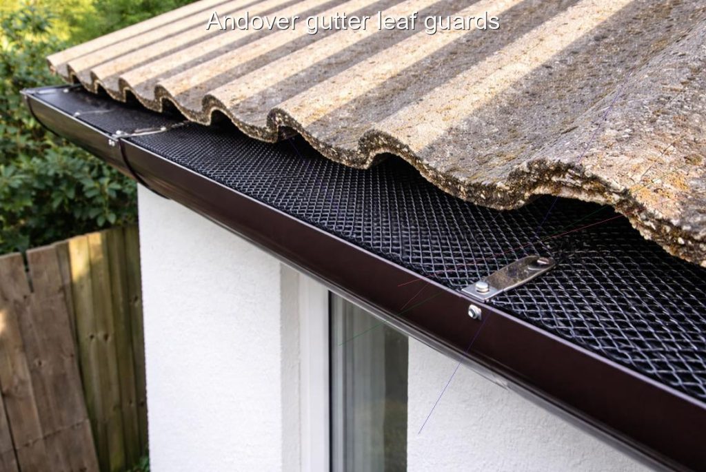 Andover gutter leaf guards