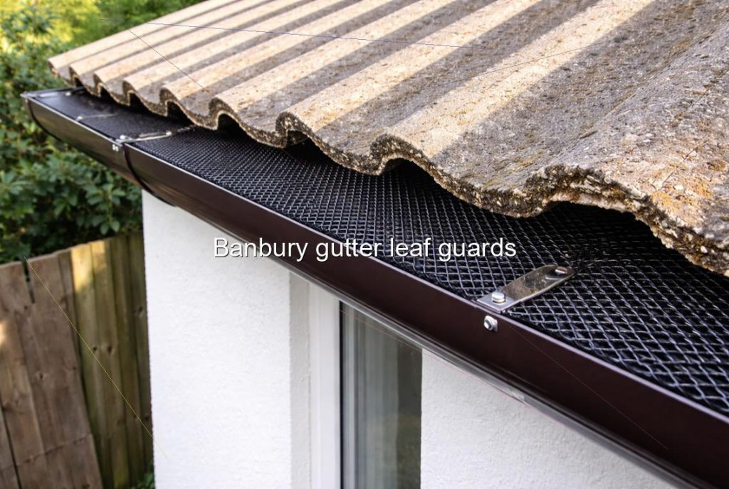 Banbury gutter leaf guards