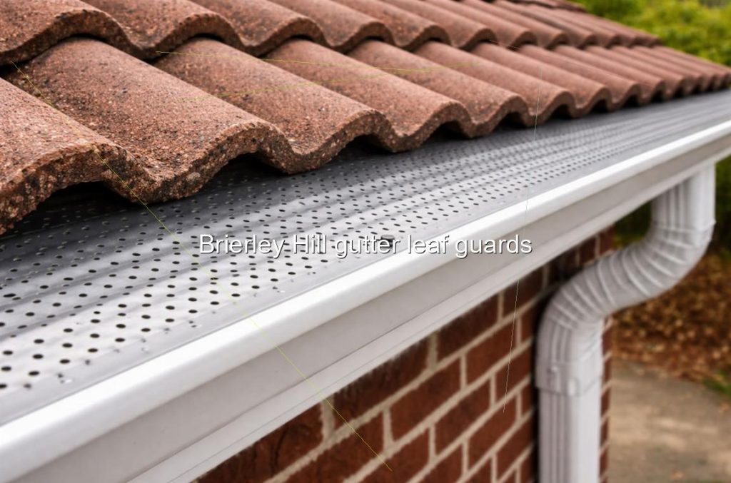 Brierley Hill gutter leaf guards