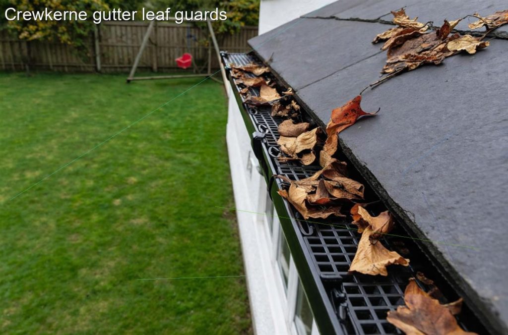 Crewkerne gutter leaf guards