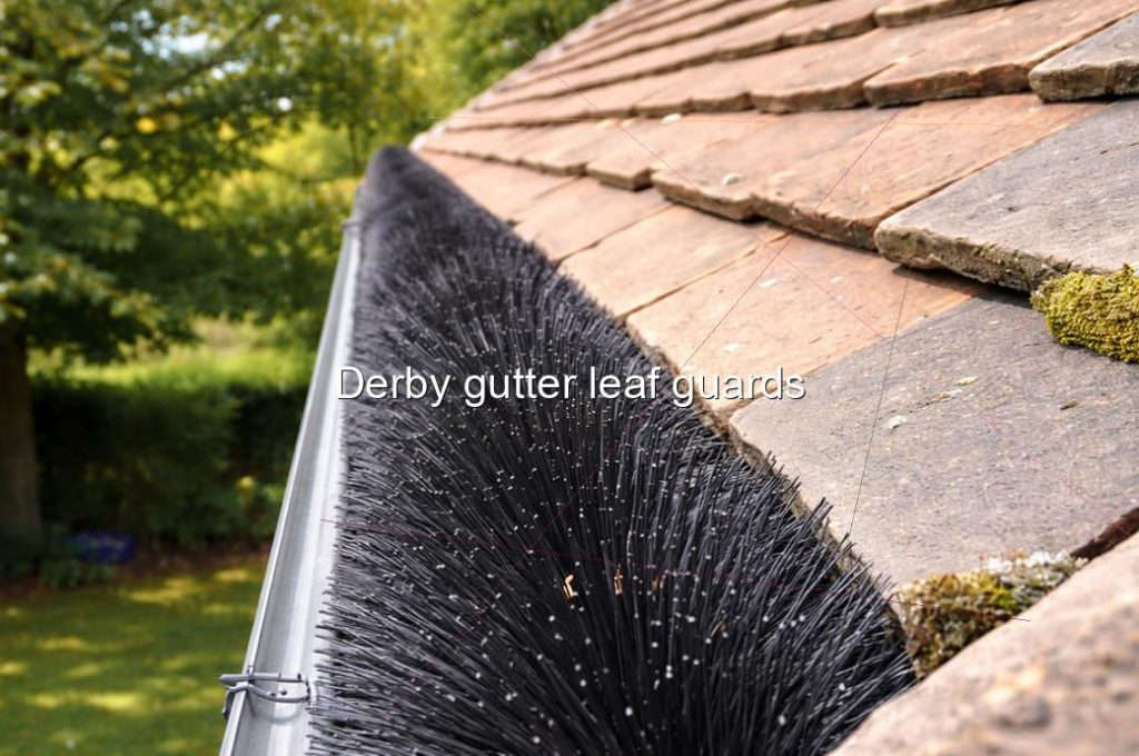 Derby gutter leaf guards