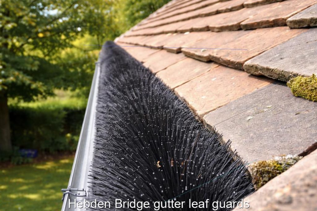 Hebden Bridge gutter leaf guards