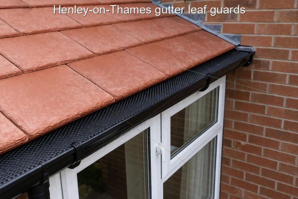 Henley on Thames gutter leaf guards
