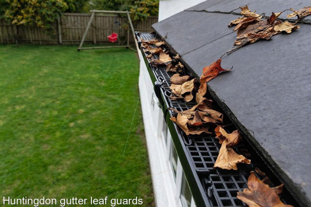 Huntingdon gutter leaf guards
