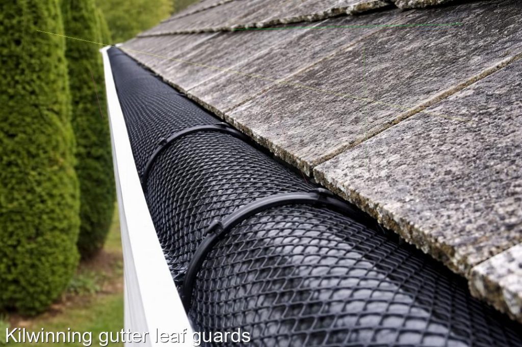 Kilwinning gutter leaf guards