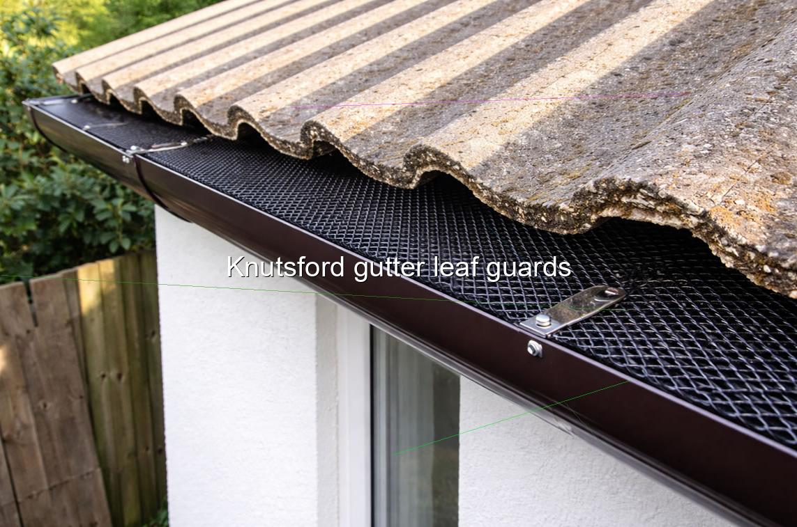 Knutsford gutter leaf guards