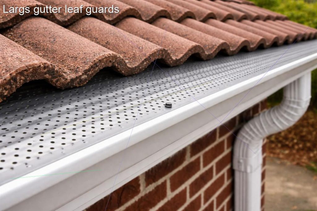 Largs gutter leaf guards