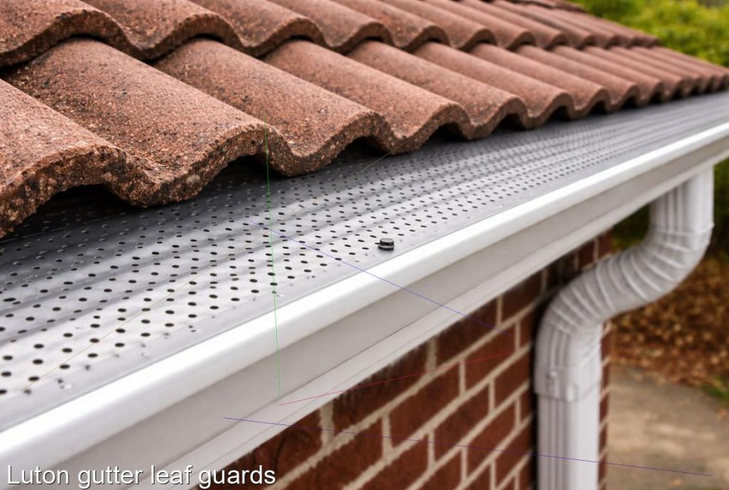 Luton gutter leaf guards