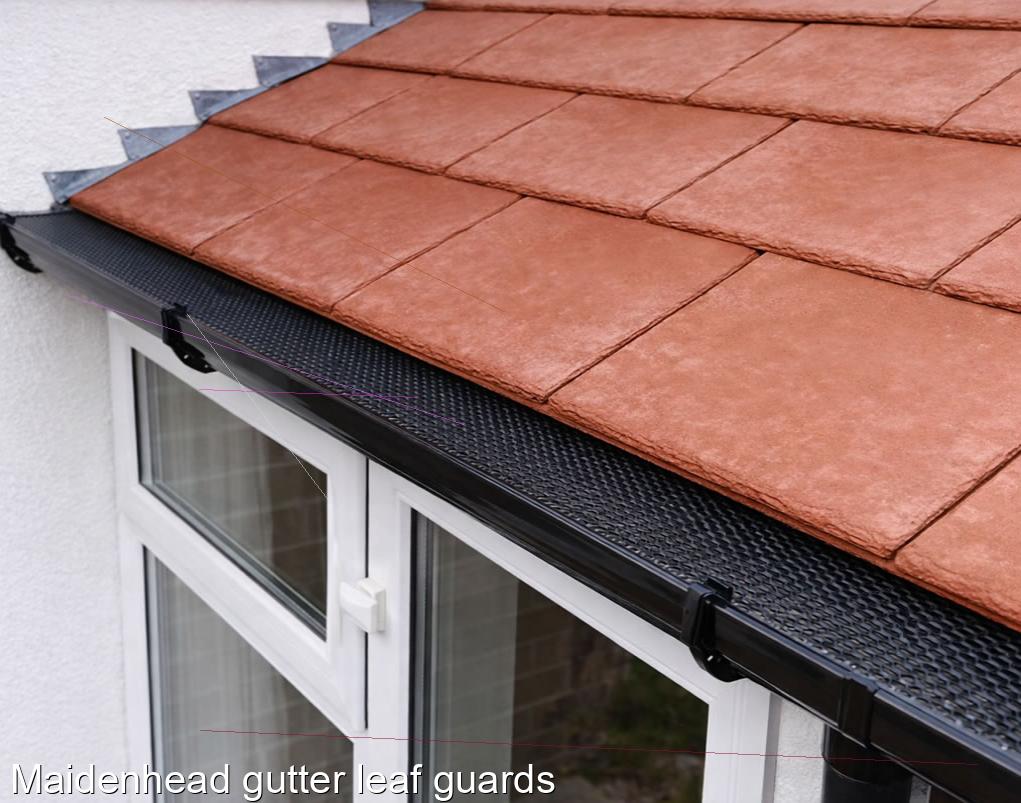 Maidenhead gutter leaf guards