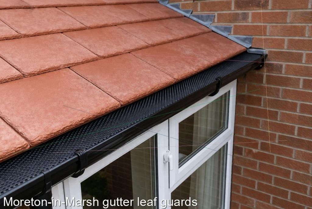 Moreton in Marsh gutter leaf guards