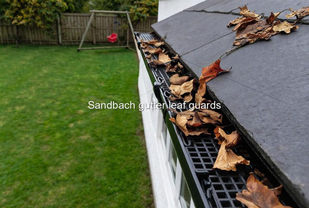 Sandbach gutter leaf guards