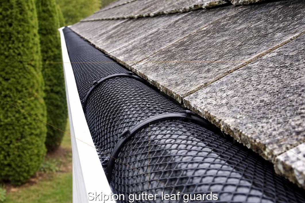 Skipton gutter leaf guards