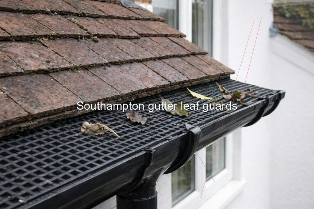 Southampton gutter leaf guards