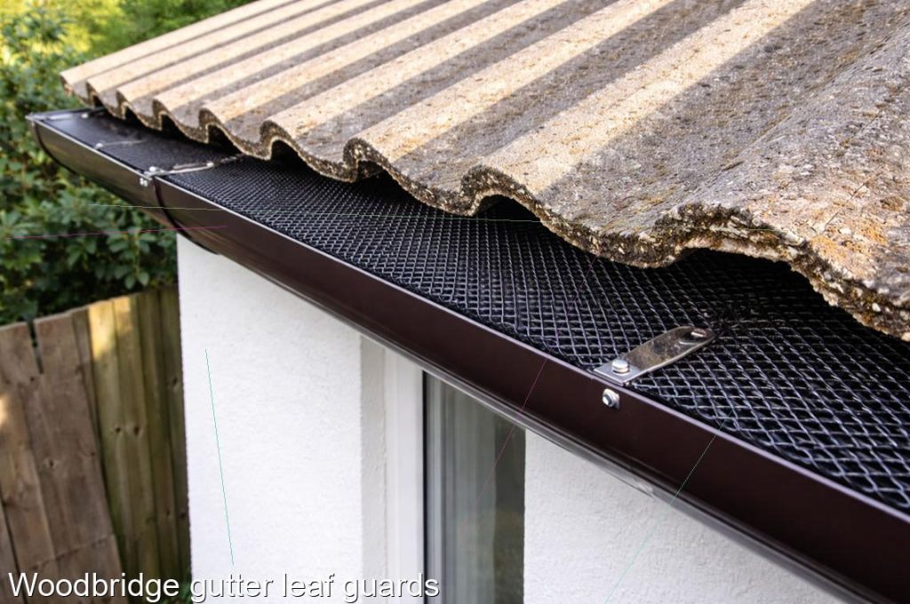 Woodbridge gutter leaf guards