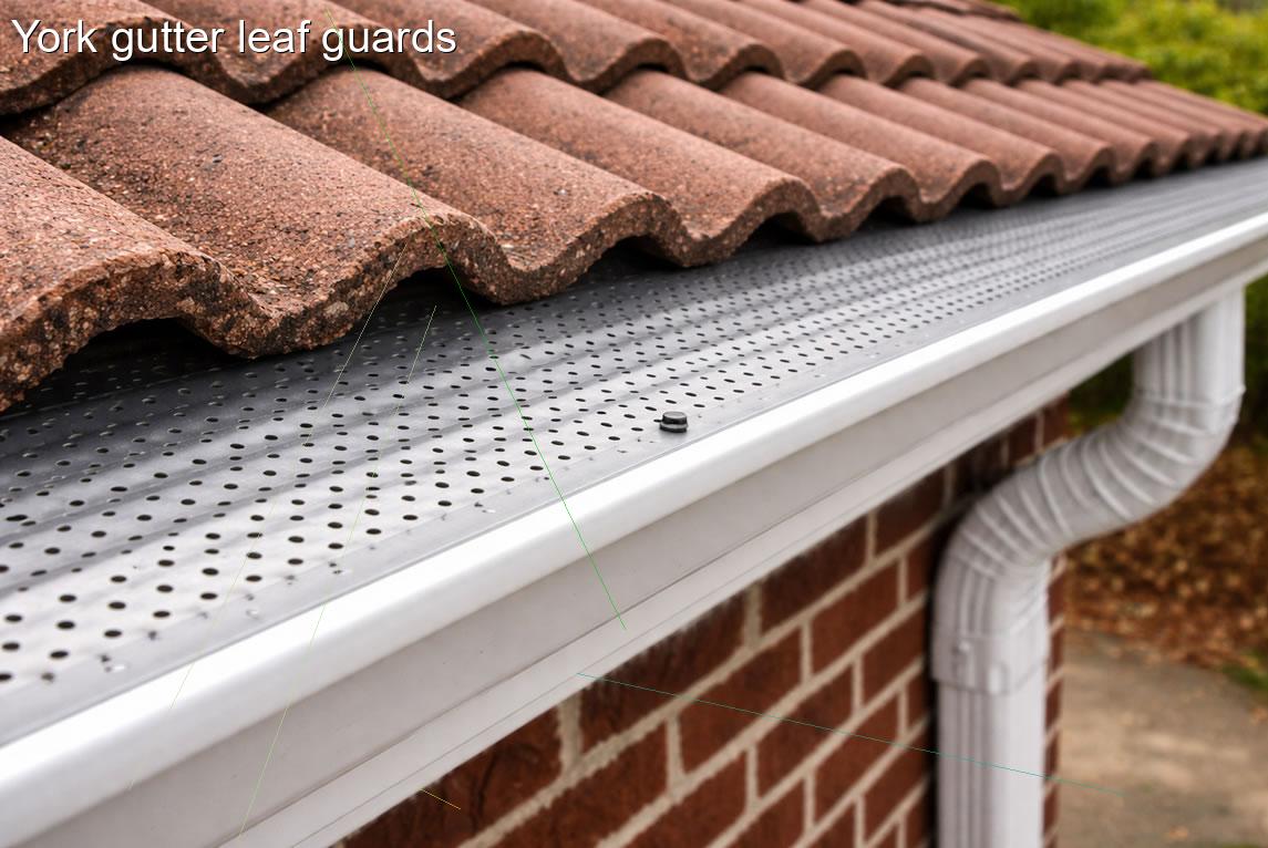 York gutter leaf guards