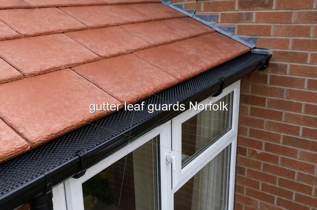 gutter leaf guards Norfolk